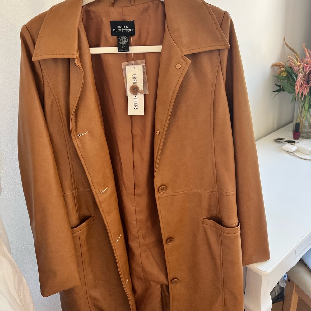 Never worn Urban Outfitters Leather Jacket